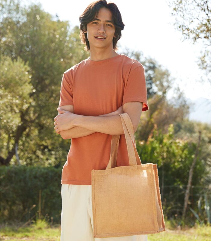 Jute Compact Tote Thumbnail