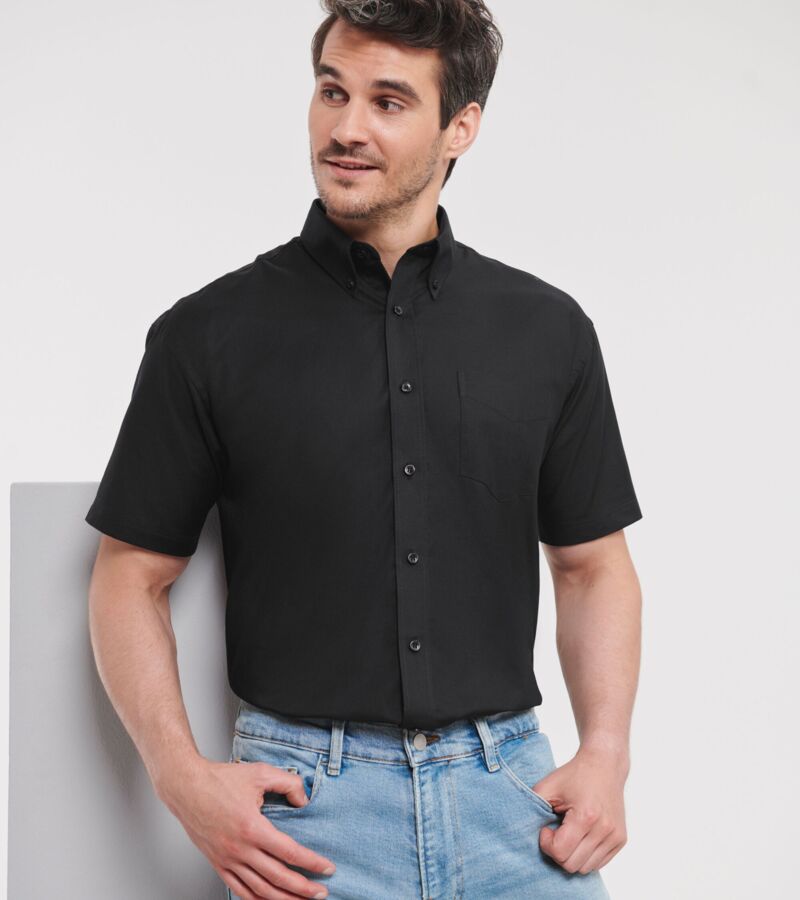 Men's Short Sleeve Classic Oxford Shirt Thumbnail