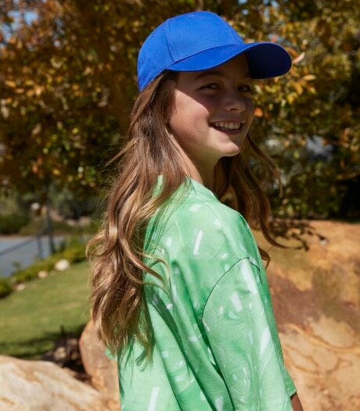 EarthAware® Junior Classic Organic Cotton 6 Panel Cap Thumbnail