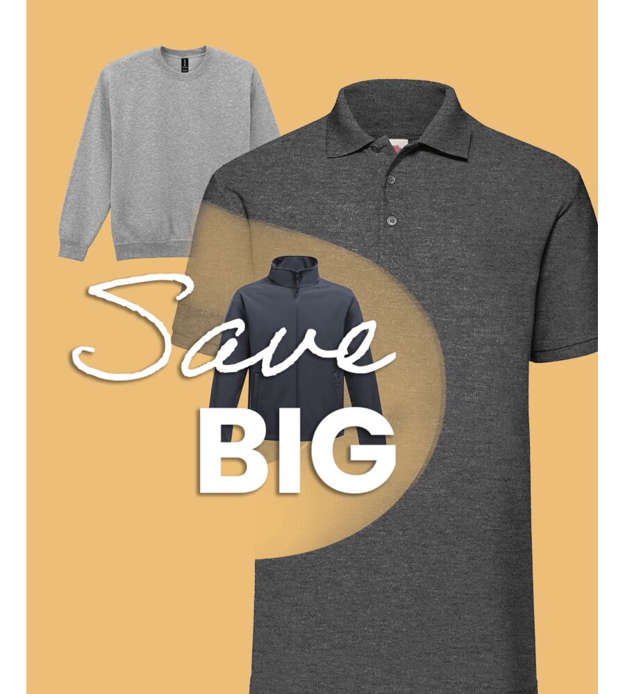 THE WORK READY MANPACK  - 6 items: 3 Polos, 2 Sweatshirts, 1 Softshell Thumbnail