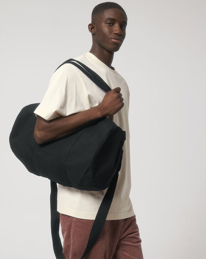 Duffle bag with canvas fabric (STAU892) Thumbnail