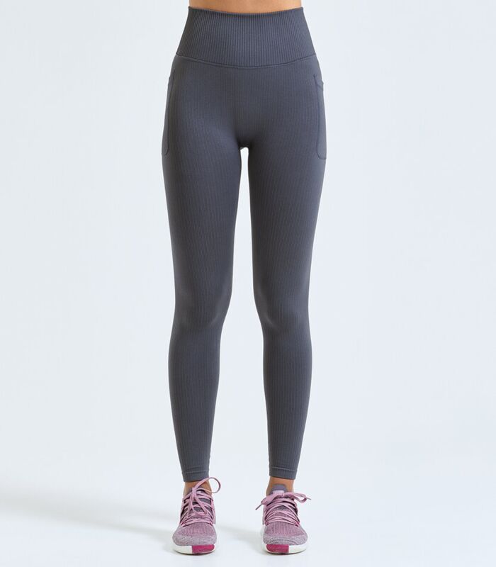 Women's TriDri® ribbed seamless multi-sport leggings Thumbnail