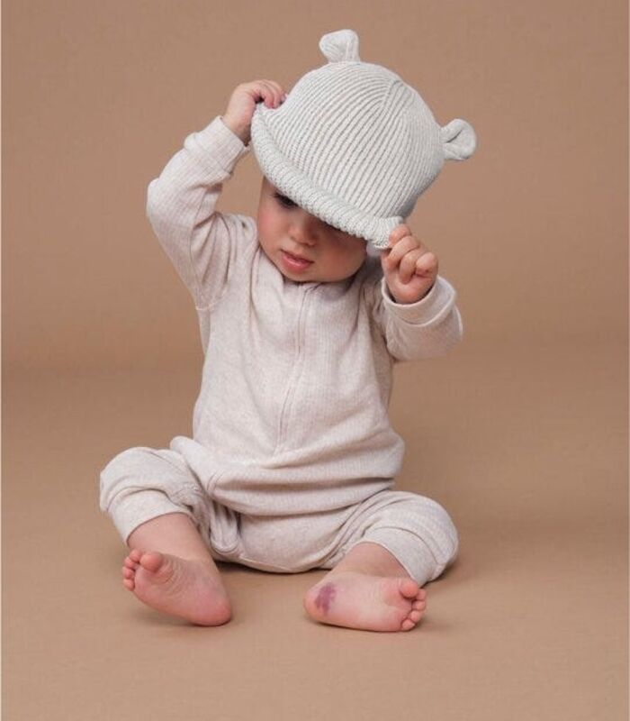 Organic Baby Bear Beanie Thumbnail